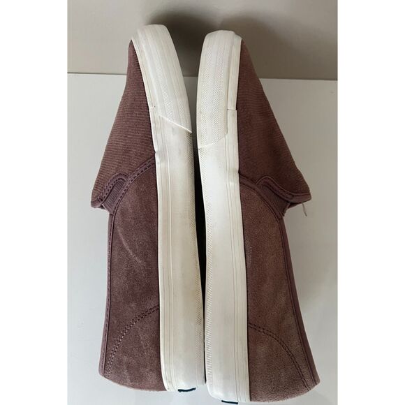 Keds women's Double Decker suede mauve slip-ons. Size 8. - Picture 7 of 9